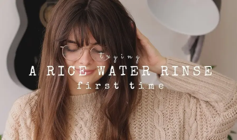 Rice Water for Strong and Shiny Hair