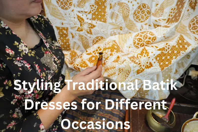 Styling Traditional Batik Dresses for Different Occasions