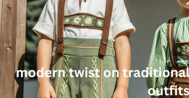 modern twist on traditional outfits